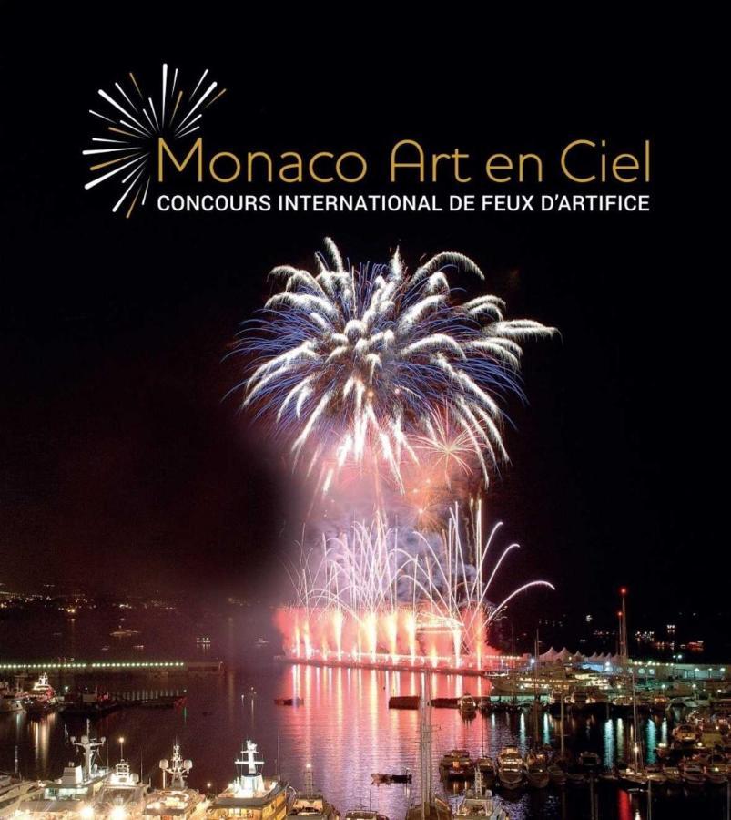 Monte Carlo Terrace Monaco Apartment Beausoleil Bagian luar foto